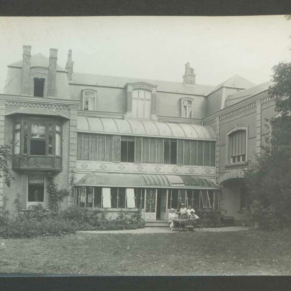 Ancienne maison patronale d'Alexandre Mulat, 1921.