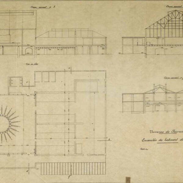 Plans d’ensemble du four 7