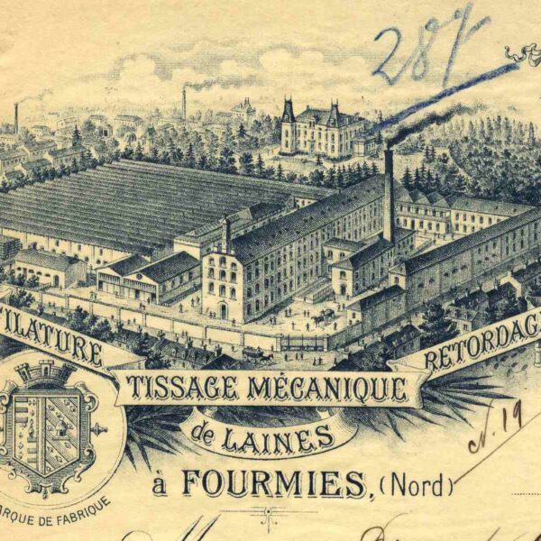 En-tête de lettre – Entreprise de Théophile Legrand