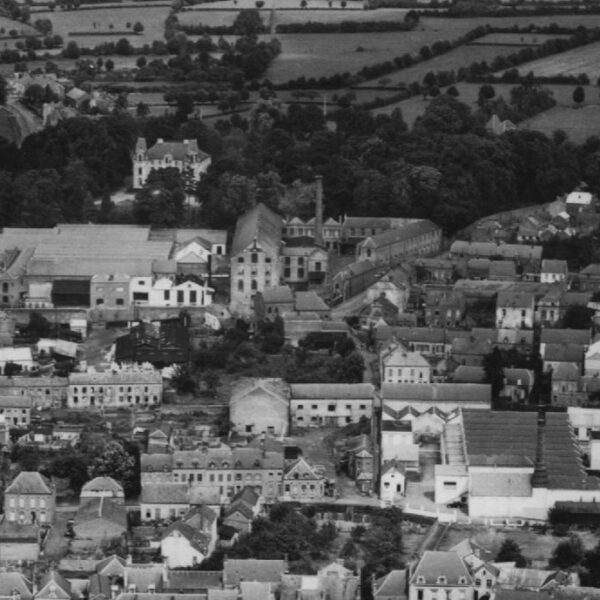 Vue aérienne du quartier du Malakoff