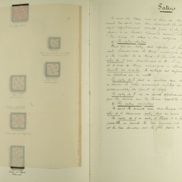 Extrait du cahier d’un élève de l’Ecole Pratique de Commerce et d’Instrie