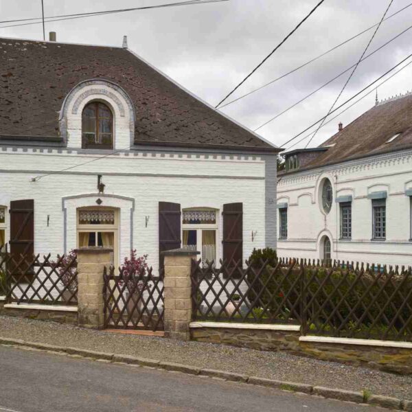 La maison Doyen et la cantine de la Filature