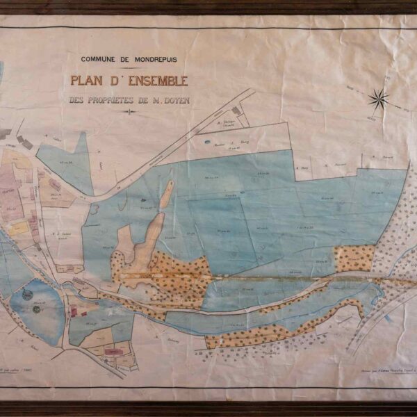 Plan des proprités de la Famille Doyen