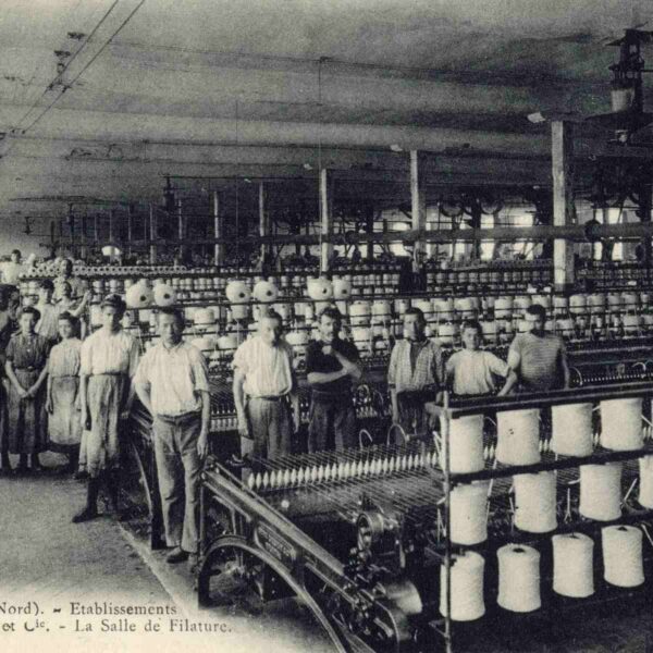 Salle de Filature – Etablissements Achille Falleur & Cie.