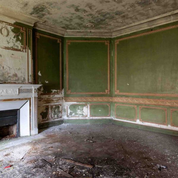 Pièce de réception avec sa cheminée de style néo-Louis XVI – Maison Falleur Ténart