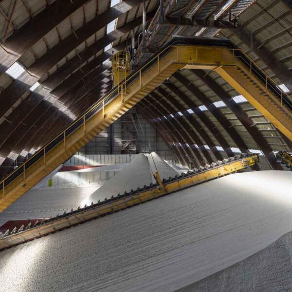 Stockage des matières premières