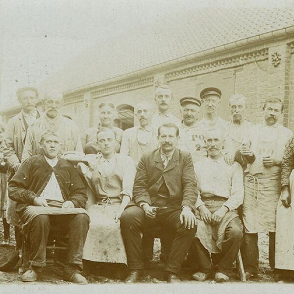 Les ouvriers de la poterie