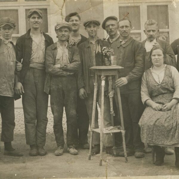 Ouvriers lors de la Saint-Laurent